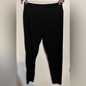 Womens Simple Addiction leggings, black L/XL